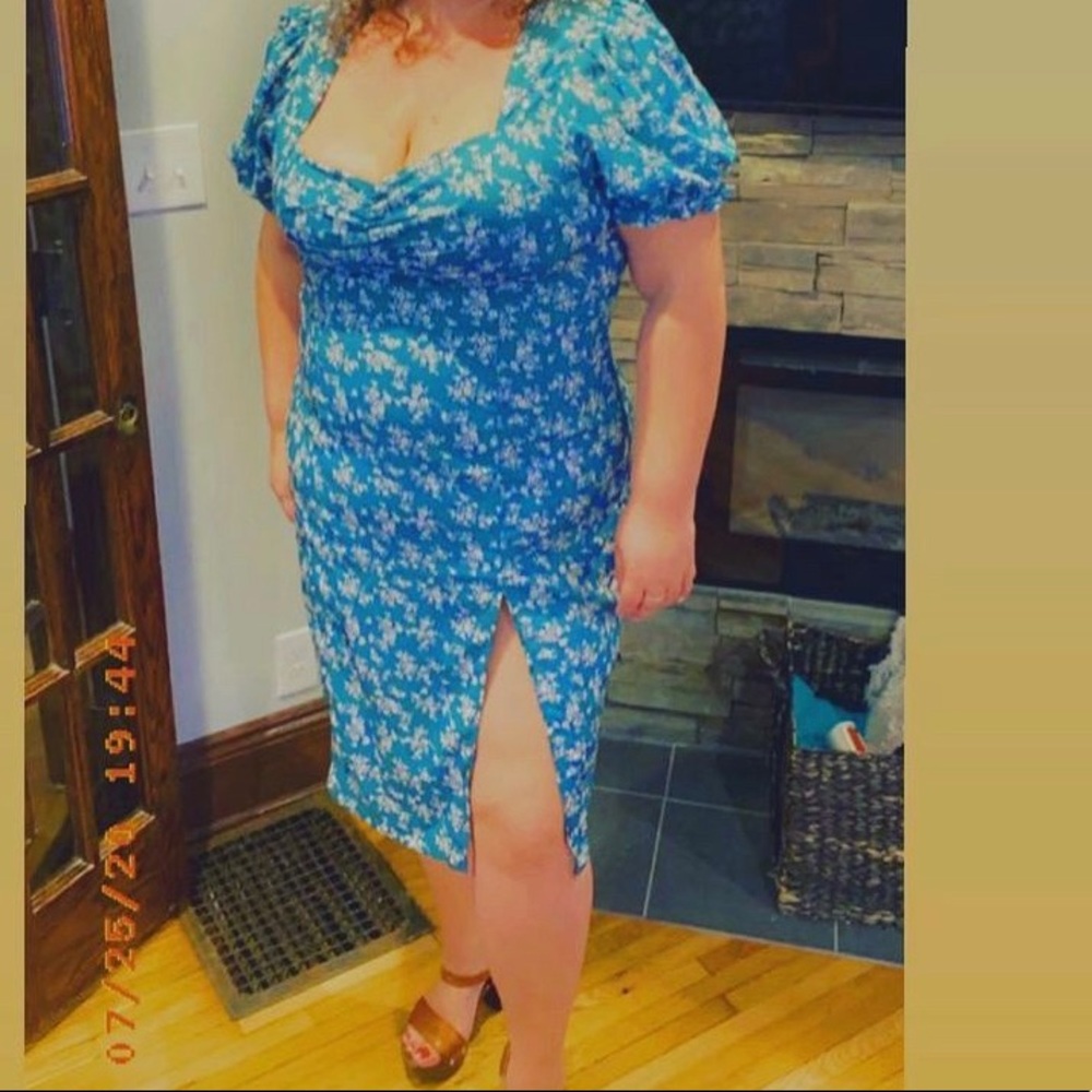 Green dress